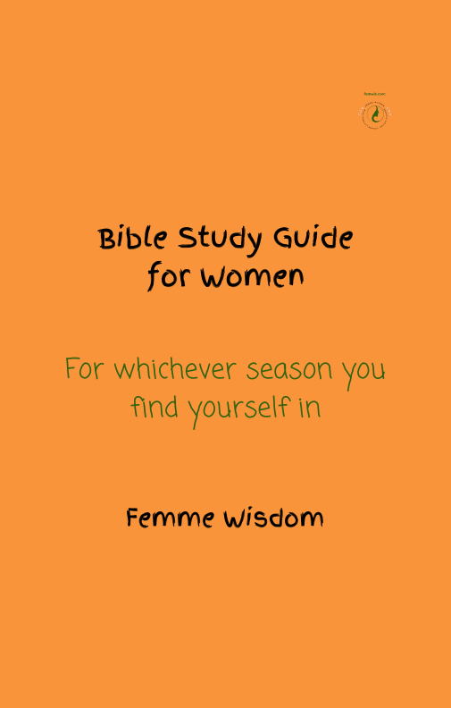 (Printed) Bible Study Guide for Women